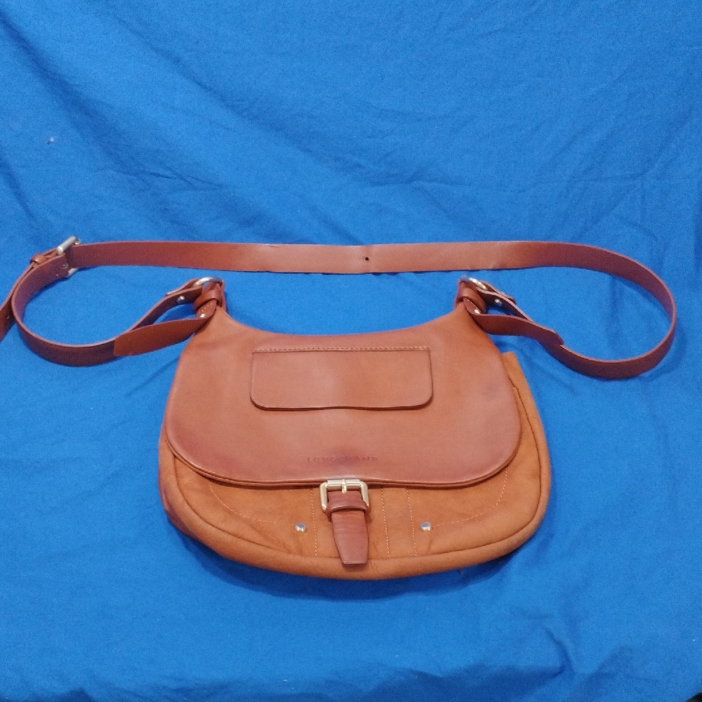 Longchamp Tan Crossbody Bag